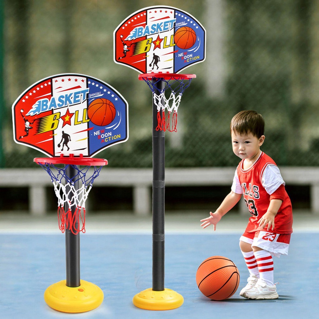 Bộ Đồ Chơi Bóng Rổ Đứng Có Thể Điều Chỉnh Cho Trẻ Em