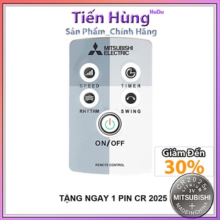 REMOTE ĐIỀU KHIỂN QUẠT MITSUBISHI_SALE TẶNG PIN