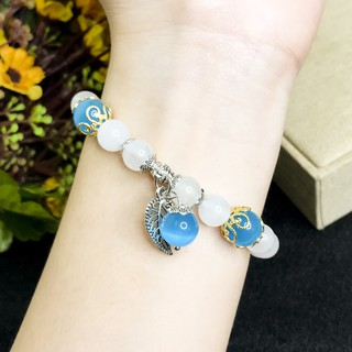 Vòng tay nữ mắt mèo Charm