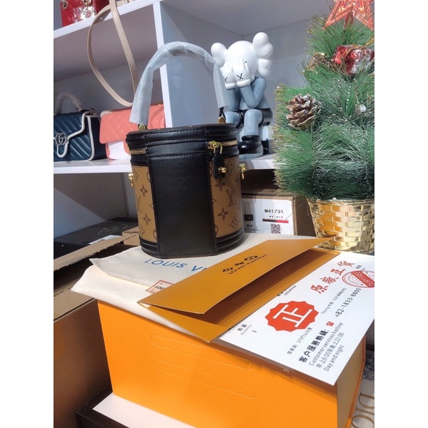 Túi lv cốp sz 17 chất da bò