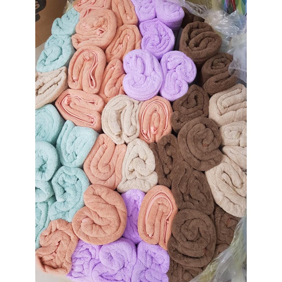 Khăn Tắm Spa  Khách sạn Mềm Mịn - Hàng Xuất Khẩu Hàn Quốc