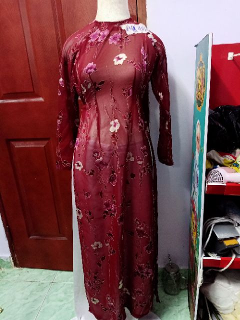 Áo dài chifon truyền thống