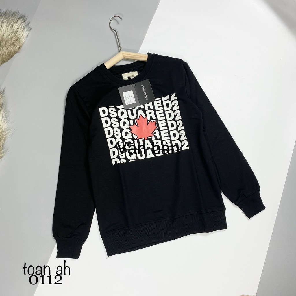 Áo nỉ nam bo gấu DSQ | BigBuy360 - bigbuy360.vn