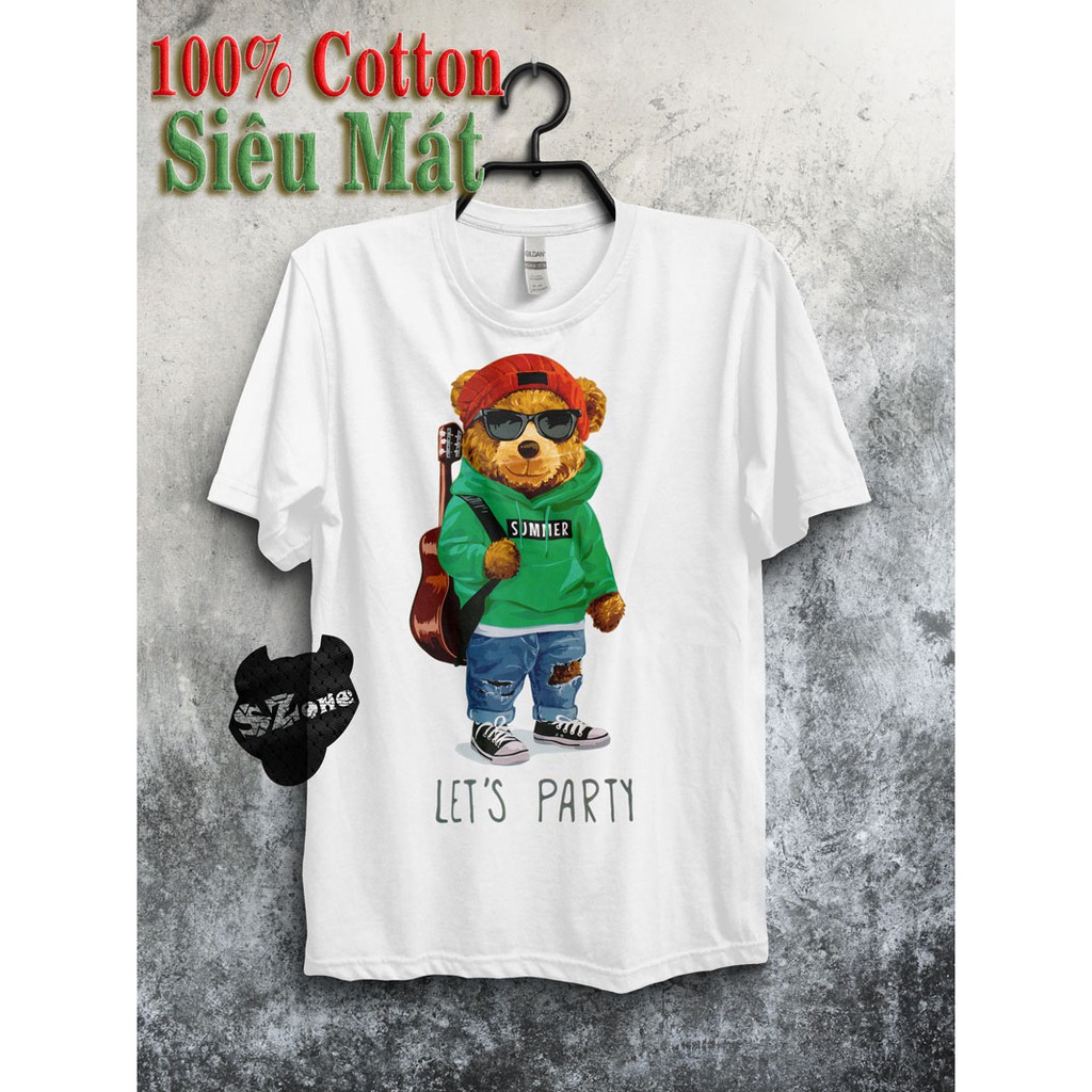 Áo Phông Cotton 100% In Hình 3D Cao Cấp SZone PM58