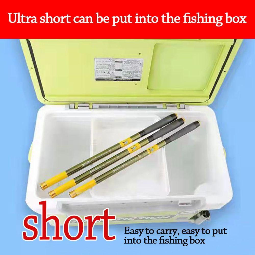 YOLA Cần Câu Cá Mini Siêu Nhẹ Gấp Gọn Tiện Dụng