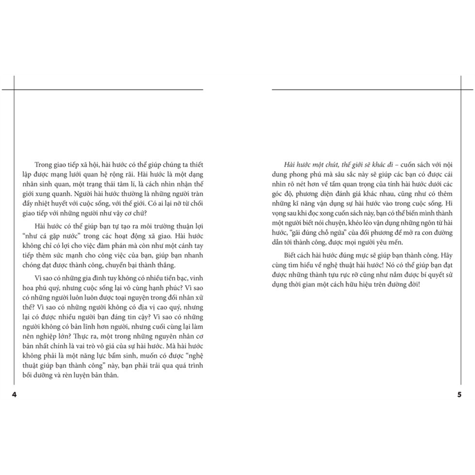 Sách - Hài Hước Một Chút Thế Giới Sẽ Khác Đi - Minh Long