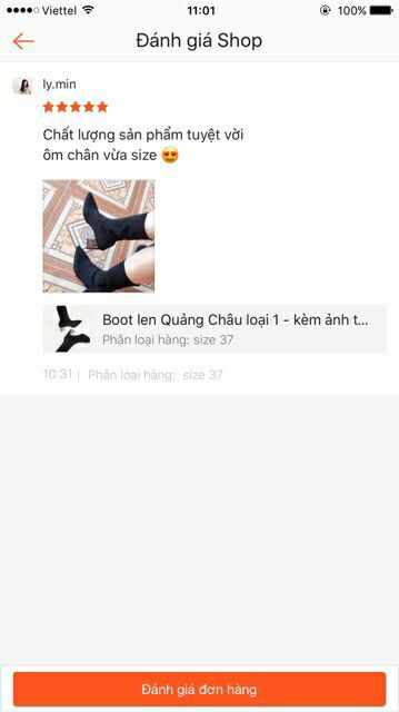 Boot len cổ chun gót gương sang chảnh 2k19 | BigBuy360 - bigbuy360.vn