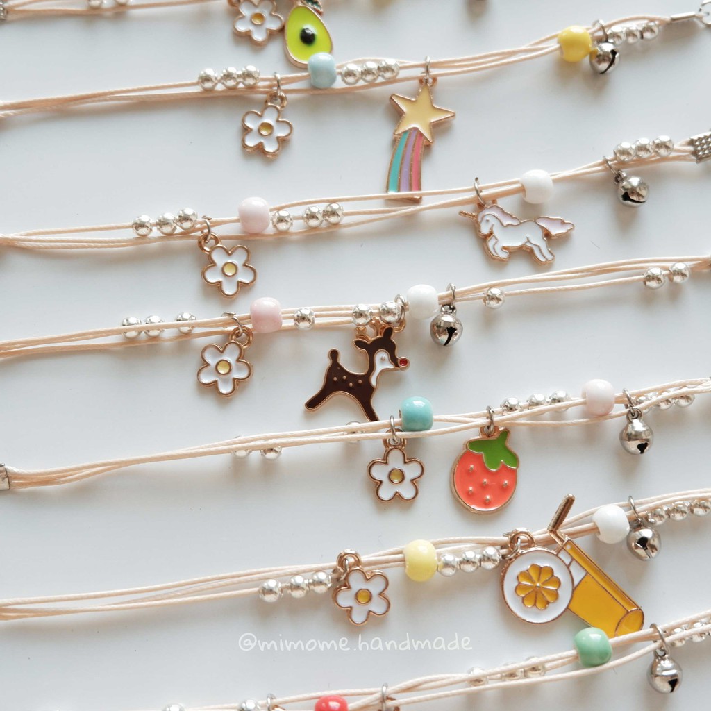 Vòng gốm hoạt hình dễ thương (3)