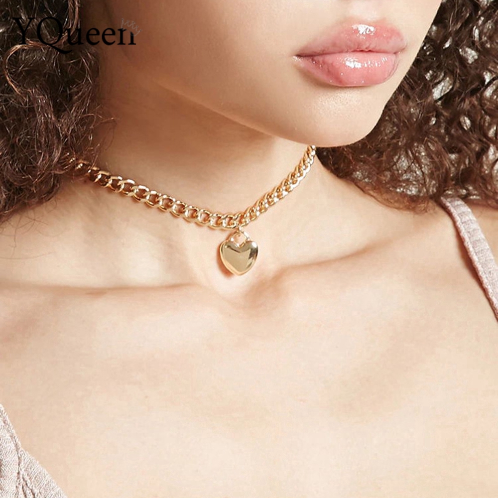 Dây chuyền nữ mặt trái tim đơn giản