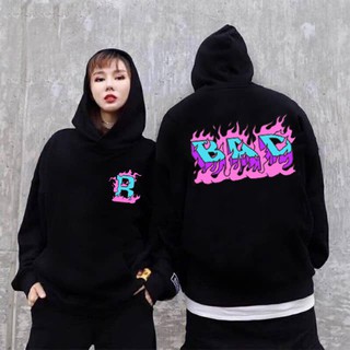 Áo hoodie bad rabbits lửa unisex