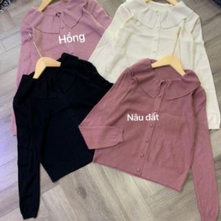 Áo len cổ sen cúc bọc ( giá bán sỉ) kèm ảnh thật