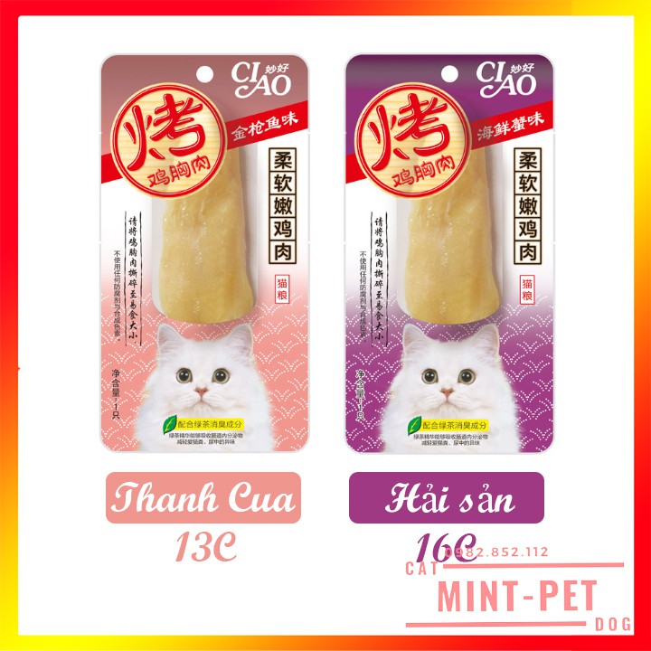 Ức Gà Ăn Liền Cho Mèo #MintPet