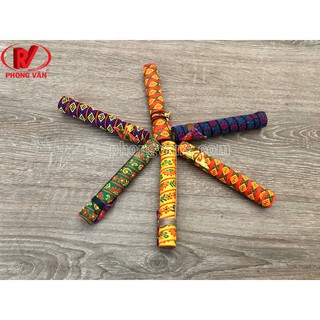 Đàn môi dân tộc  1 lưỡi họa tiết thổ cẩm