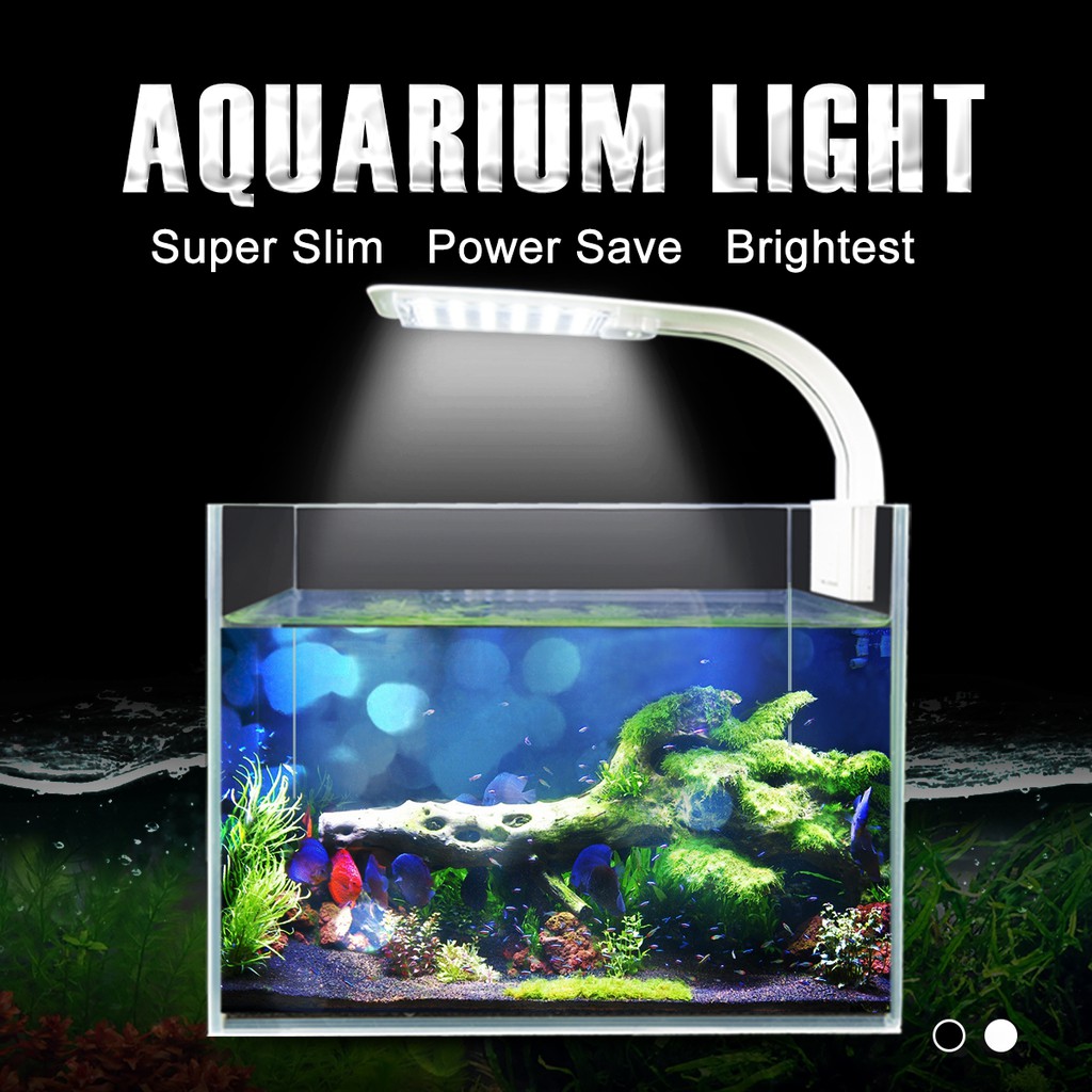 Senzeal Super Slim M3/X3/X5/X7/X9 Aquarium Light Clip-on Led Aquarium Lamp Super bright 220V/110V Fish Tank LED Light