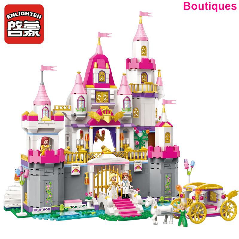 Bộ Lắp Ghép Lego Mô Hình Lâu Đài Công Chúa Phù Hợp Làm Quà Tặng Cho Bé