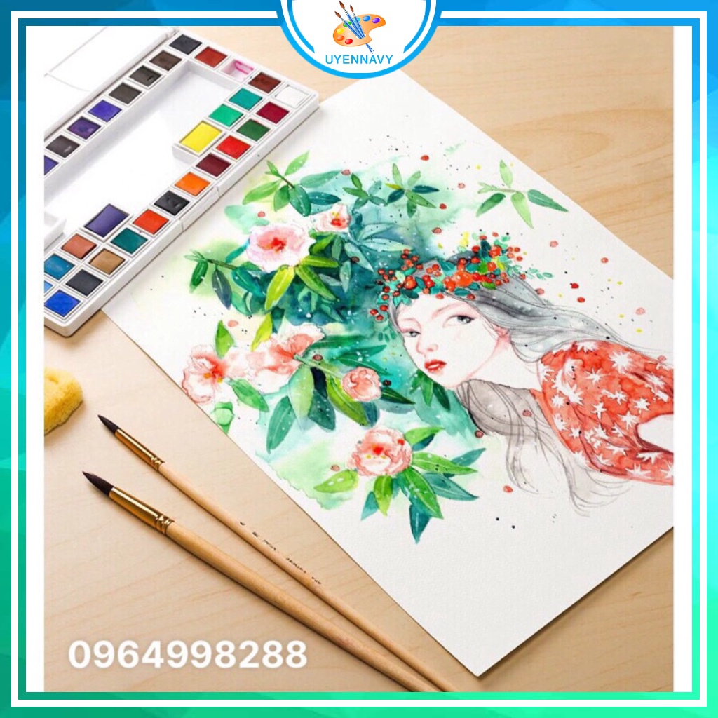 🔥Giấy roki dâỳ và cứng (tập 20 tờ) chuyên vẽ chì🔥chì màu💥 phấn dầu💯 phấn tiên