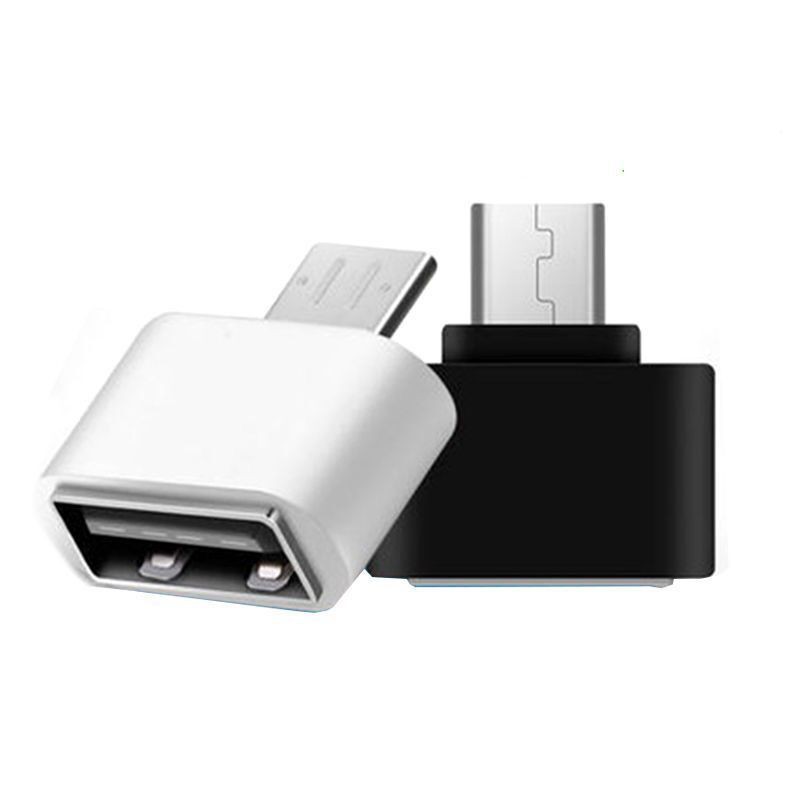 【Spot &amp; COD】 100% Original OTG Mini Micro USB adapter chuyển đổi OTG Male sang Android Female 2 màu