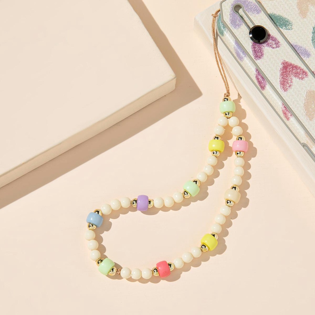 Dây Đeo Điện Thoại Chống Thất Lạc Họa Tiết Hoa Handmade WMES15H