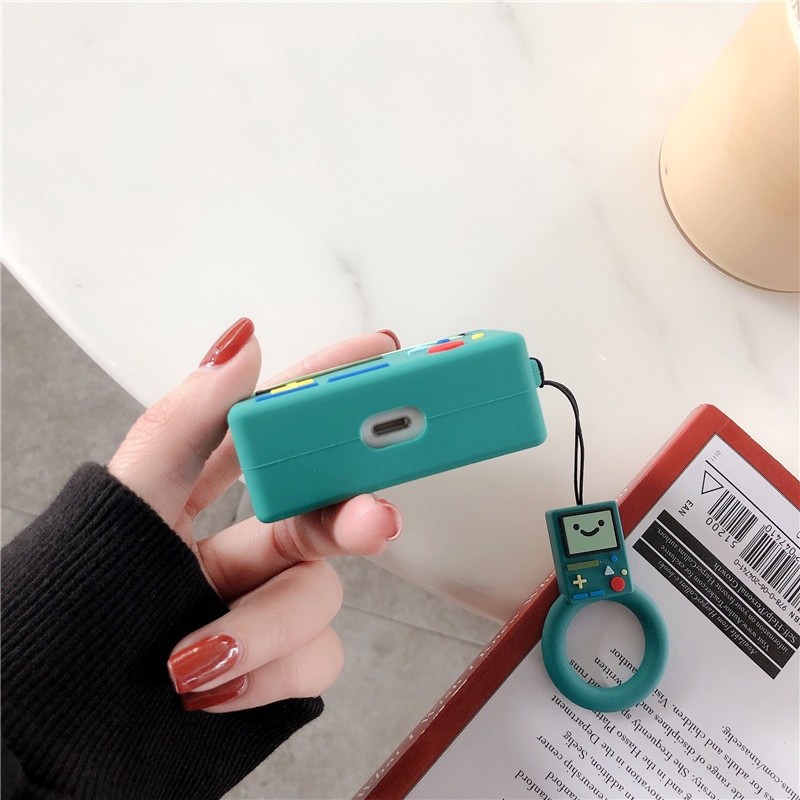 Vỏ Bảo Vệ Hộp Sạc Tai Nghe compatible AirPods Pro compatible AirPods3 compatible AirPods3 Pro Bằng Silicon Hình Máy Chơi Game Năm 2021