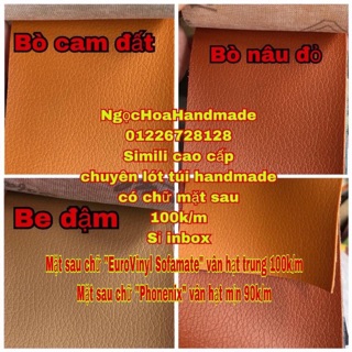 SIMILI CAO CẤP CHUYÊN LÓT TÚI, SOFA ( bán nguyên mét, khổ 1m4)