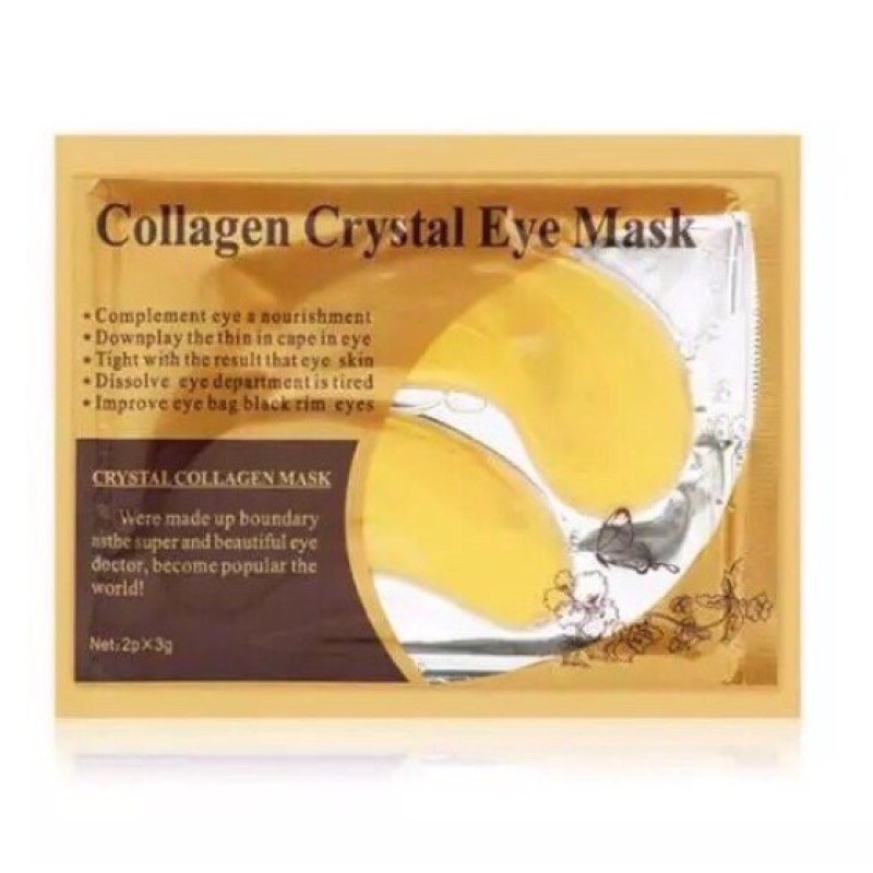 10 Miếng - Mặt nạ mắt Collagen Crystal