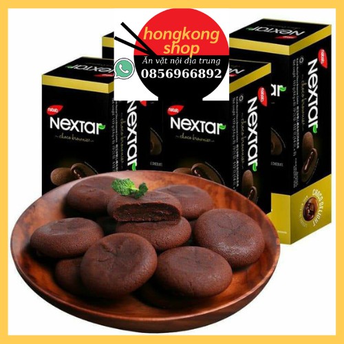 Bánh quy mềm socola nhân dẻo Nabati Nextar