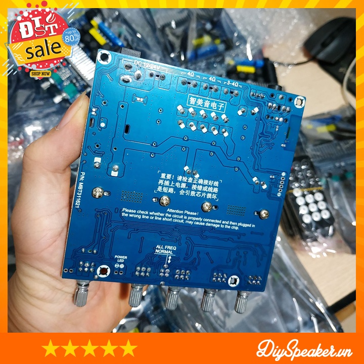 Mạch khuếch đại âm thanh Gemaudio TPA3116D2 2.1 2x50W+1x100W bluetooth 5.0