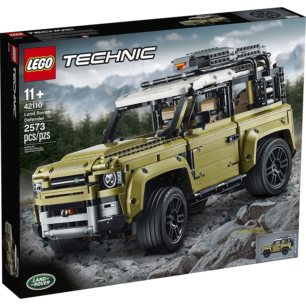 42110 Đồ chơi lắp ráp Iego Technic Land Rover Defender - Siêu xe