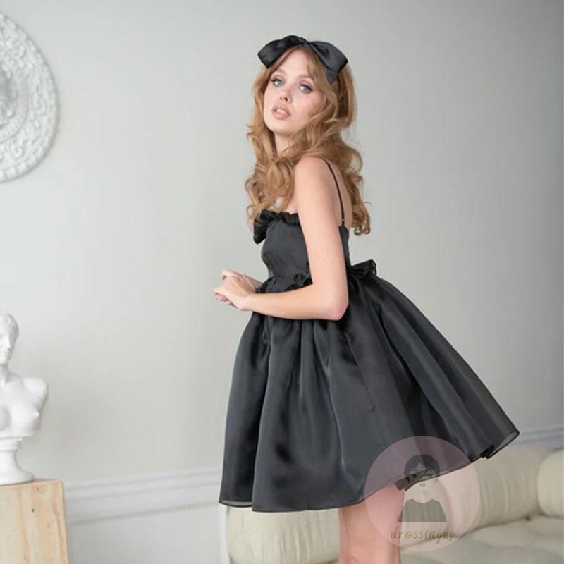 Đầm Không Tay Bằng Lụa Màu Trơn Thời Trang Mùa Hè Dành Cho Nữ