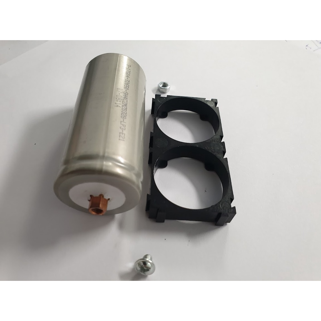 Pin lithium 32650- 3.2V, 6Ah, Pin sạc Lithium sắt, tặng kèm ốc, vít, khung nhựa đôi