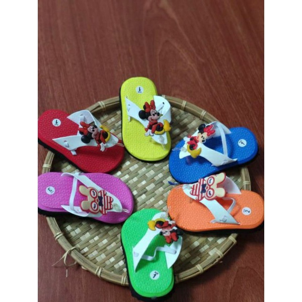 dép xỏ ngón có kèn chip chip cho bé tập đi