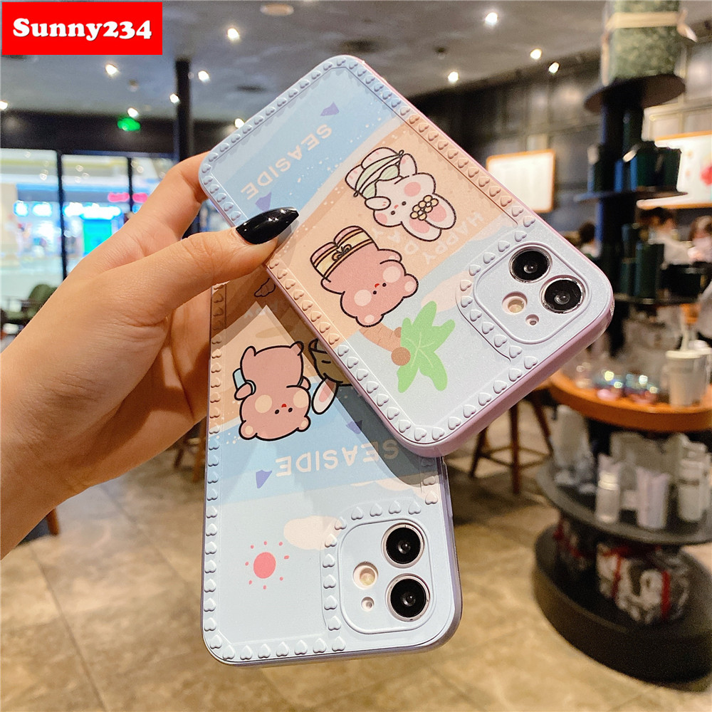 Ốp Lưng Họa Tiết Hoạt Hình Dễ Thương Cho Iphone 12 Mini Pro Max Iphone 11 Pro Max Iphone 6 6s 7 8 Plus X Xs Max Xr | BigBuy360 - bigbuy360.vn