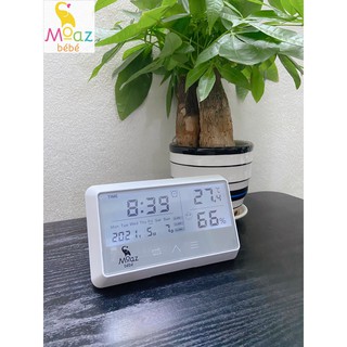Nhiệt Kế Đo Độ Ẩm / Nhiệt Ẩm Kế Đa Năng Moaz BéBé MB027 [Chính Hãng, BH 12 Tháng]