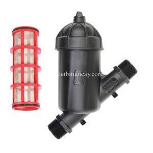 Lọc rác lưới 60mm cho hệ thống nước sạch, phun sương, tưới  tự động.