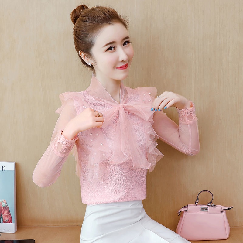 Áo Sơ Mi chiffon Tay Ngắn / Dài Phong Cách Phương Tây Thời Trang Mùa Hè Mới