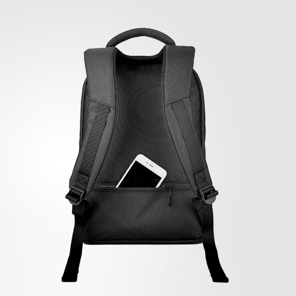 Balo thời trang, balo nam AGVA NW8023 LAPTOP màu đen dành cho máy 15.6'' form dáng trẻ trung năng động BALOCENTER