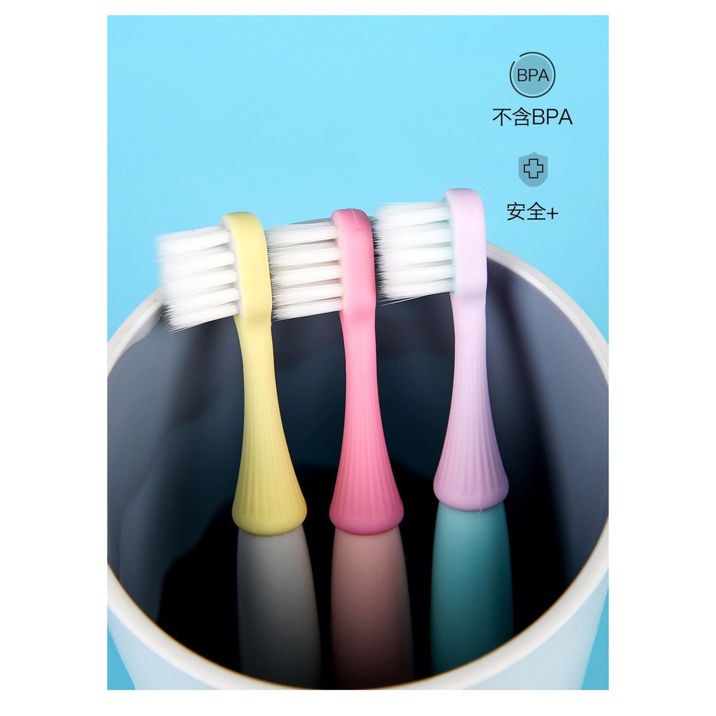 SET 3 BÀN CHẢI ĐÁNH RĂNG RAOYI CHO BÉ XUẤT NHẬT