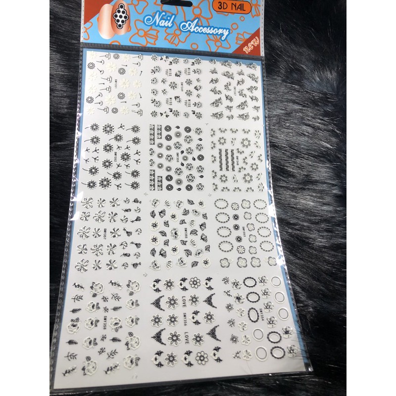 sticker trang trí móng