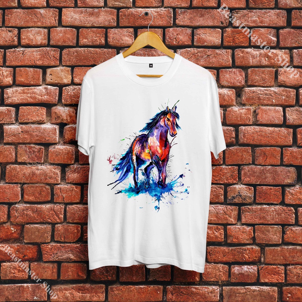 Áo Thun Tuổi Ngọ hình con Ngựa Horse trẻ em đẹp cực chất ngắn tay cute dễ thương T41HRS015