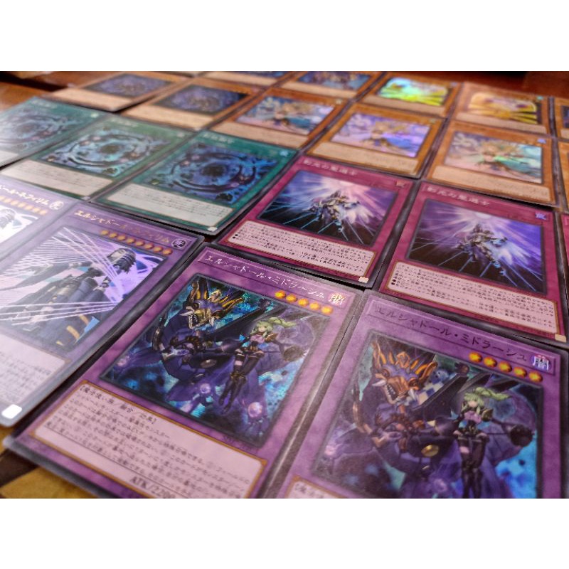 Bộ thẻ bài Yugioh chính hãng đủ độ hiếm - bộ bài Shaddoll do Konami sản xuất