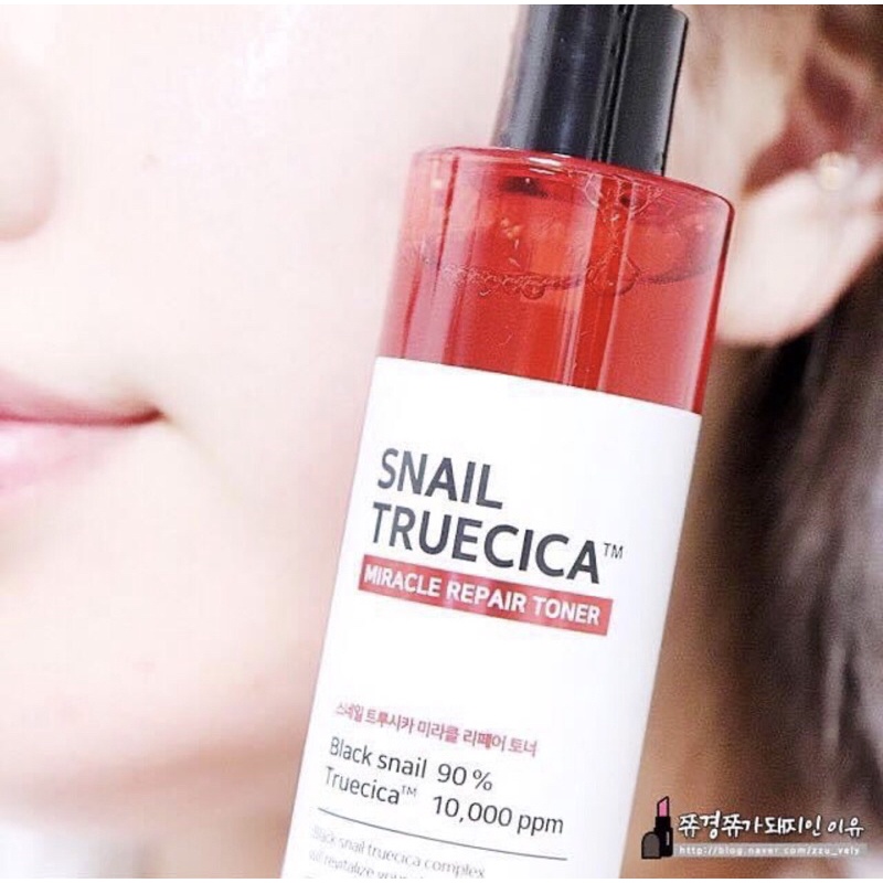 Nước cân bằng da Dưỡng Ẩm, Tái Tạo và Phục Hồi Da Some By Mi Snail Truecica Miracle Repair Toner