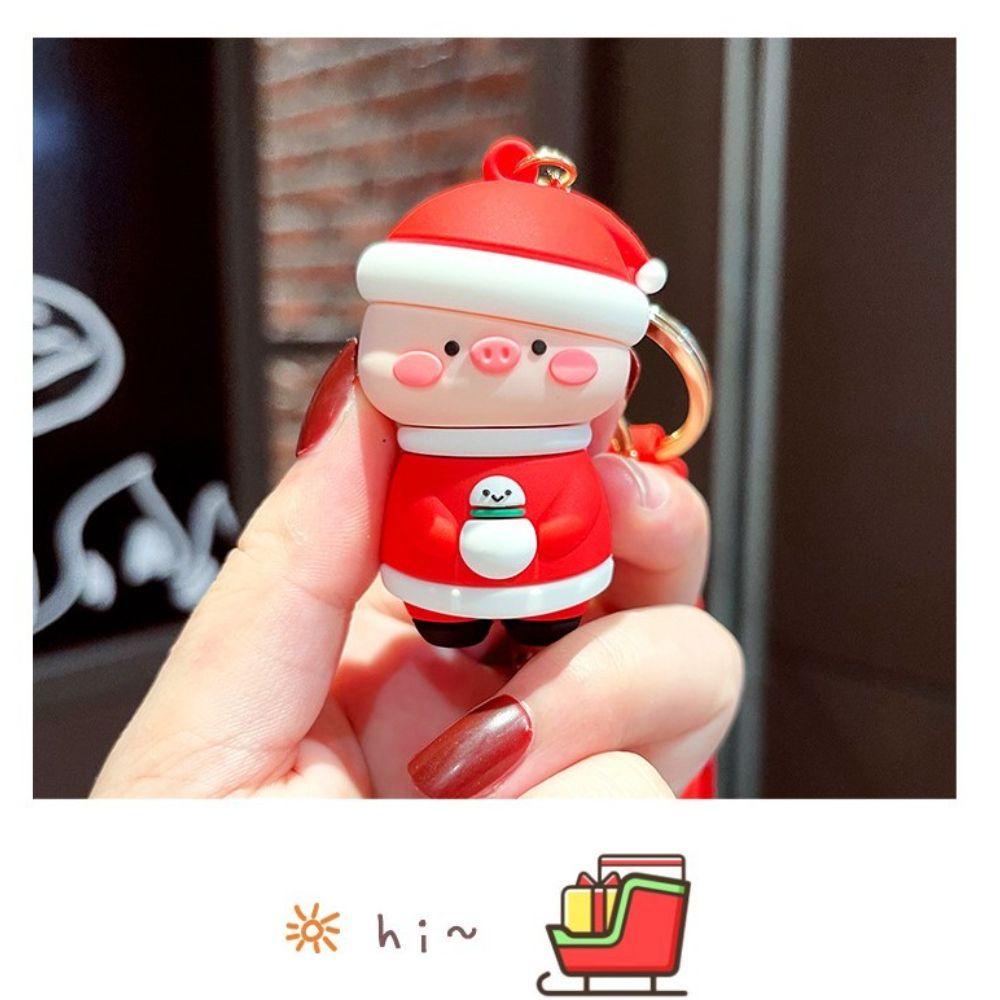 Móc Khóa Hình Ông Già Noel Dễ Thương