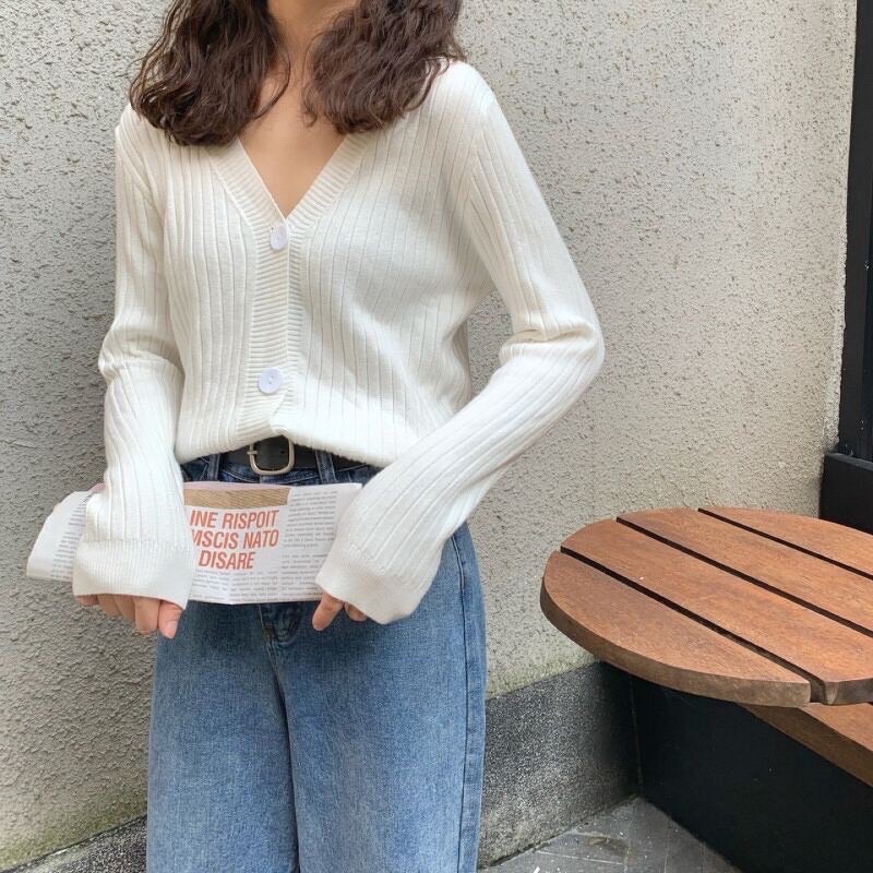 Áo len cardigan 3 khuy siêu mềm đẹp
