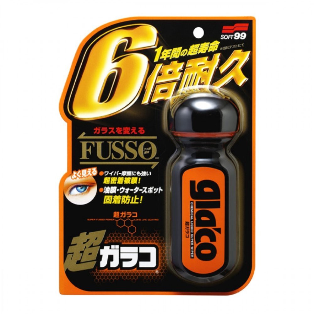 Ultra Glaco Soft99 - Phủ nano kính xe 12 tháng