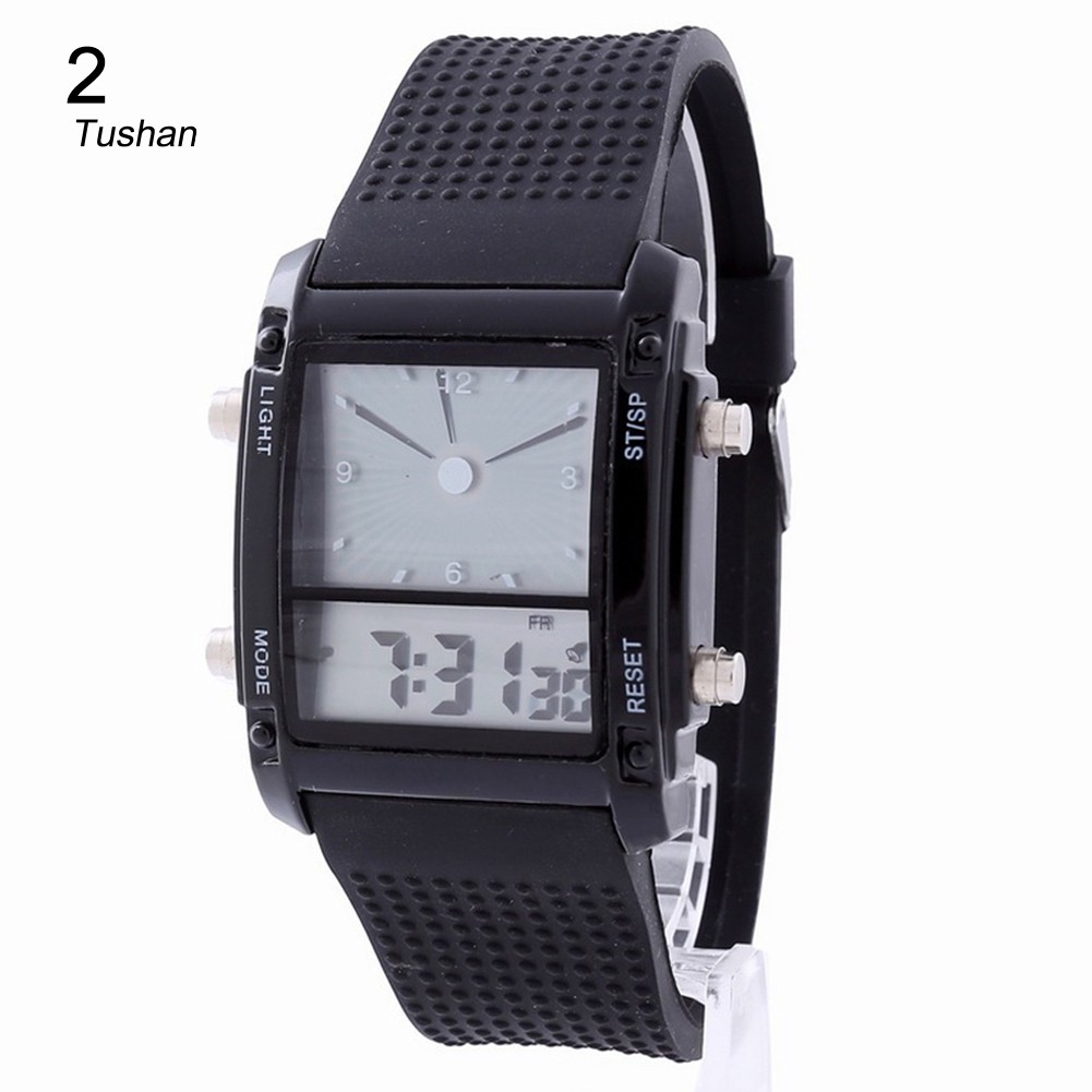 Đồng hồ đeo tay thể thao có màn hình hiển thị LED thời trang dành cho nam | BigBuy360 - bigbuy360.vn