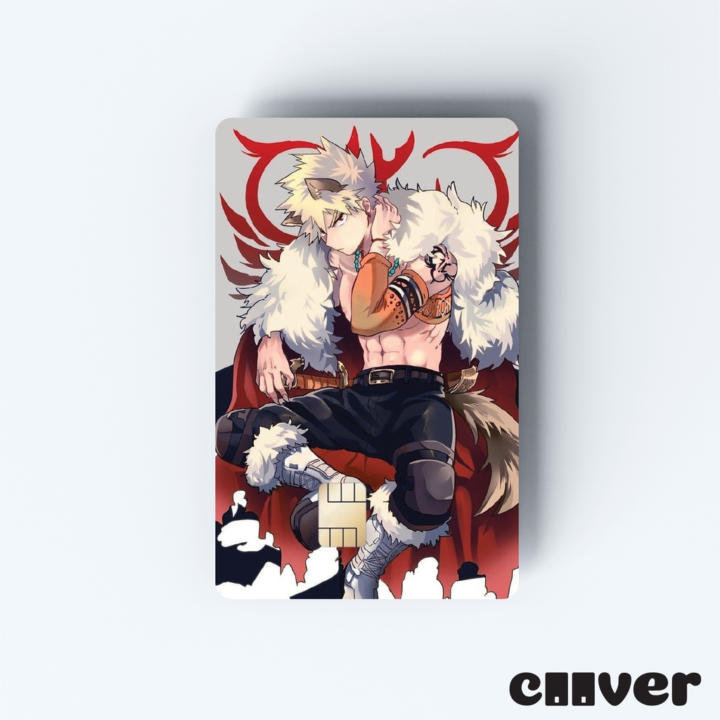 HERO ACADEMIA2 - Miếng dán thẻ FREESHIP – Miếng dán thẻ ngân hàng/thẻ ATM, thẻ chung cư, thẻ thang máy, thẻ gửi xe,...