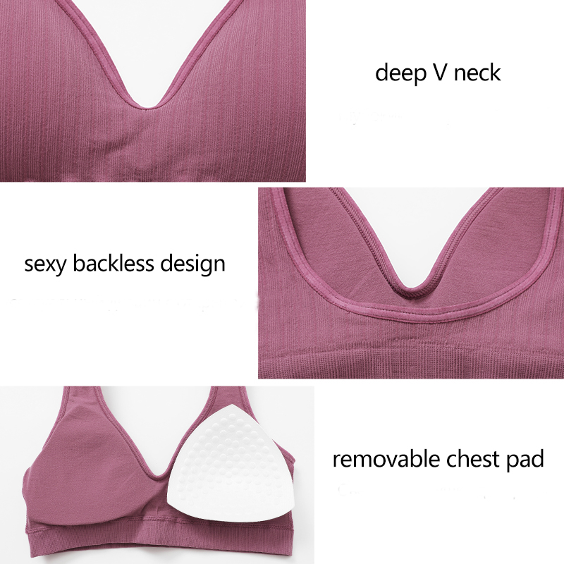 Bộ Đồ Lót Không Đường May Cổ Chữ V Khoét Sâu Quyến Rũ Cho Nữ 2021 | BigBuy360 - bigbuy360.vn