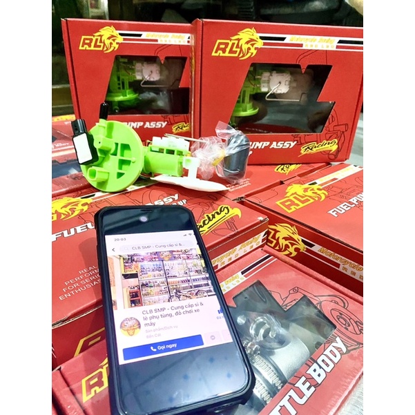 Bơm xăng REDLEO cho EX150 từ 62zz - 72+