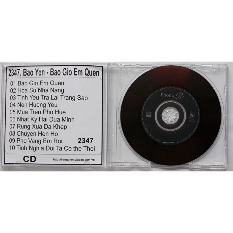 Bộ 4 CD ca sĩ Bảo Yến ( 1298 - 2347 )