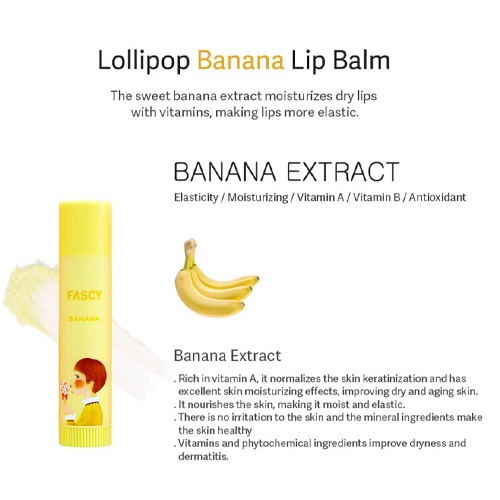 [FASCY] Lollipop Lip Balm 3.9g